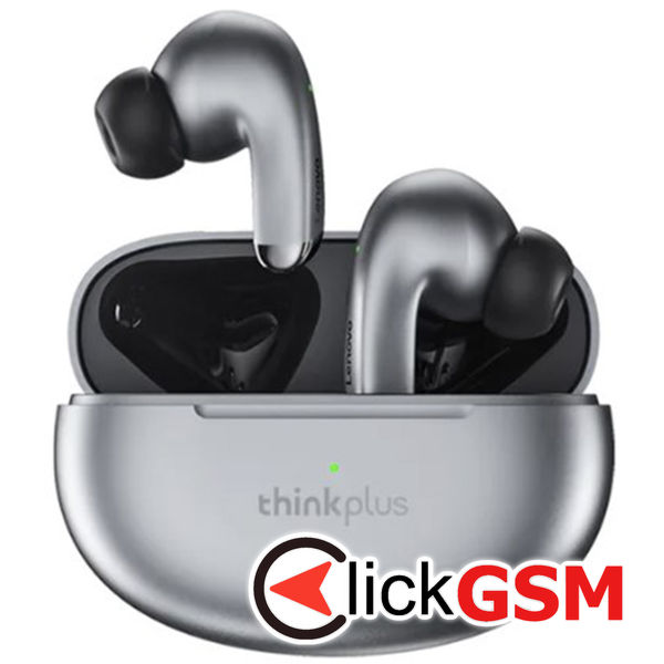 Lenovo - Wireless Earbuds ThinkPlus (LP5) - True Wireless Stereo, Bluetooth V5.2, Noise Reduction - Grey