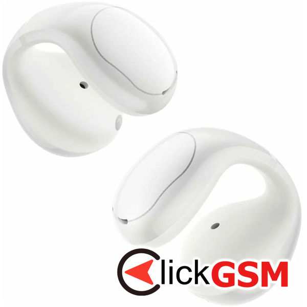 Anker - Wireless Earbuds SoundCore C30i (A3330G21) - Bluetooth 5.3, Open-Ear, IPX4, Noise Reduction, Microphone - White