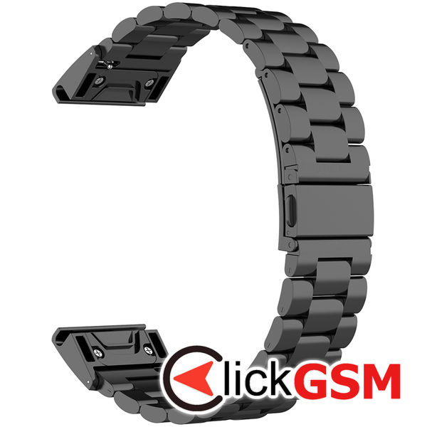 Techsuit - Watchband QuickFit 20mm (W010) - Instinct 2S/2S Solar/Approach S70 42mm/Forerunner 220/230/235/630/735 - Black