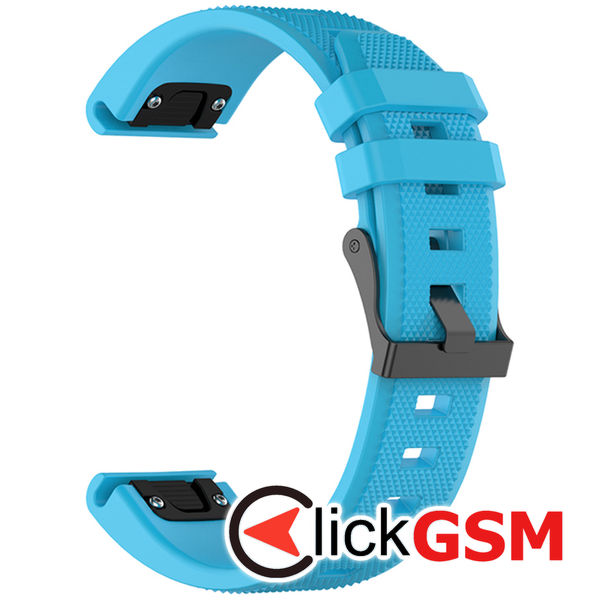 Techsuit - Watchband QuickFit 22mm (W058) - Garmin Fenix 5/5 Plus 6/6 Pro/7/Forerunner 935/945/955/Approach S60/S62 - Blue