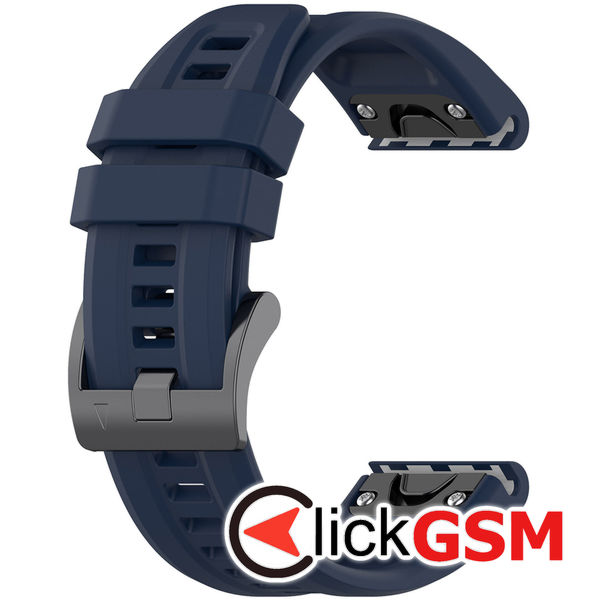Techsuit - Watchband QuickFit 26mm (W060) - Garmin Fenix 3/3 HR/5X/5X Plus/6X/6X Pro/7X/7X Pro Solar - Navy Blue