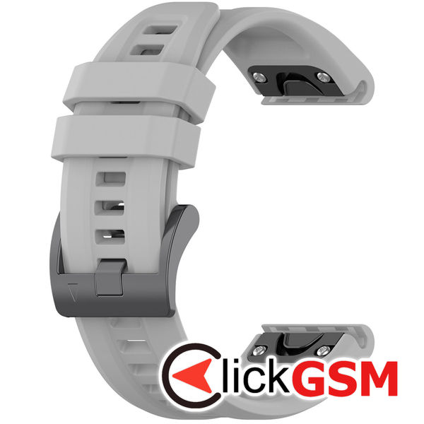 Techsuit - Watchband QuickFit 22mm (W060) - Garmin Fenix 5/5 Plus 6/6 Pro/7/Forerunner 935/945/955/Approach S60/S62 - Gray
