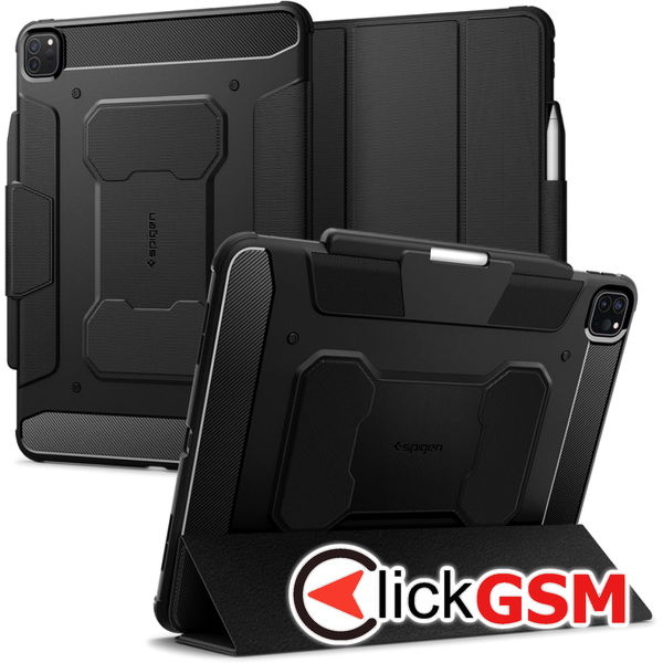 Spigen - Rugged Armor Pro - iPad Pro 13 (2024) - Black