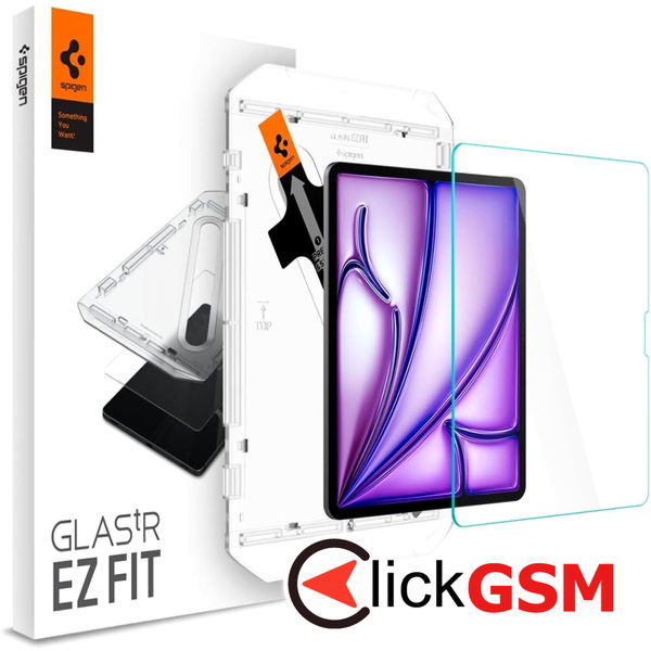 Spigen - Glas.TR EZ-FIT - iPad Air 13 (2024) - Clear
