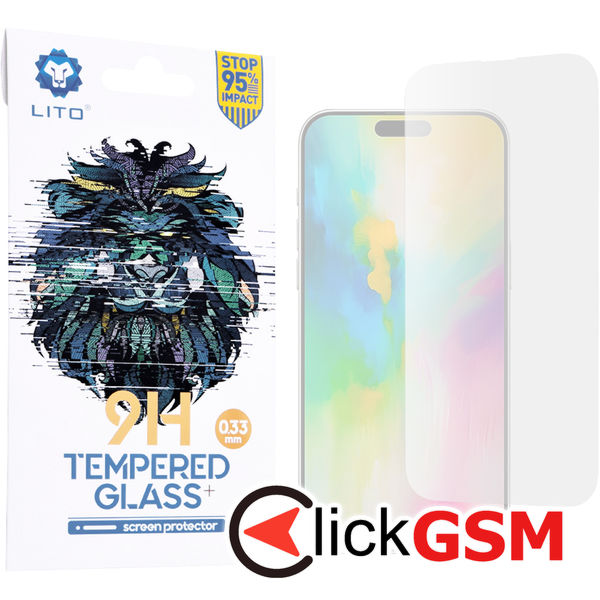 Lito - 2.5D Classic Glass - iPhone 16 Pro Max - Clear