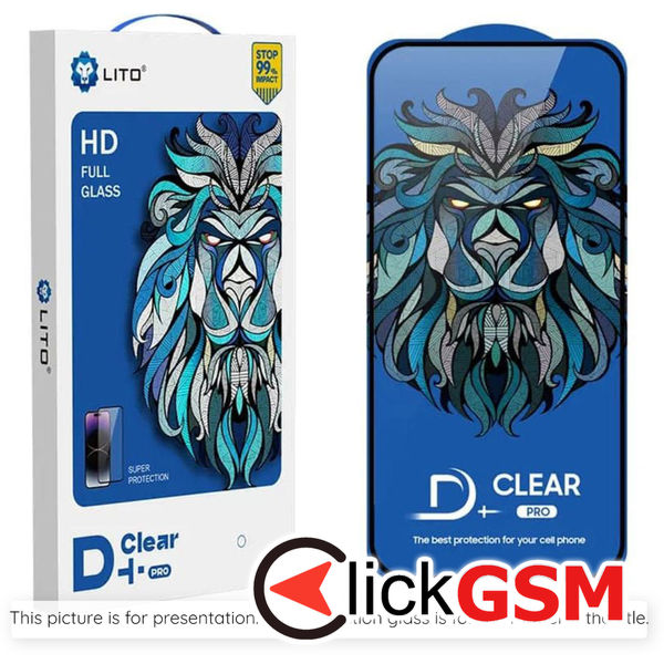 Lito - D+ Pro Clear - iPhone 16 Pro Max - Black