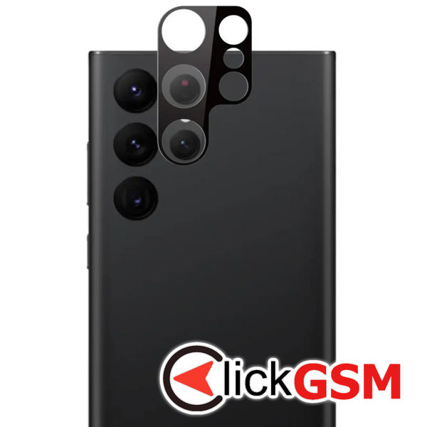 Lito - S+ Camera Glass Protector - iPhone 16 / iPhone 16 Plus - Black Titanium