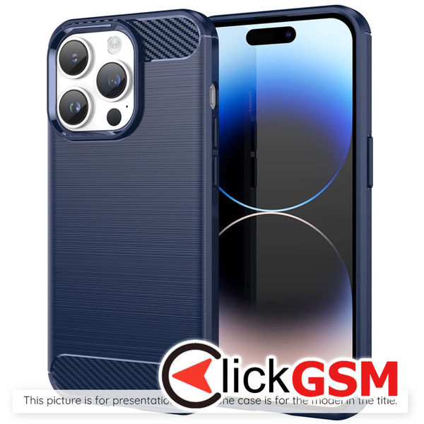 Techsuit - Carbon Silicone - Realme GT 6 / GT 6T - Blue