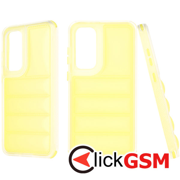 Techsuit - Wave Shield - Samsung Galaxy S24 FE - Yellow