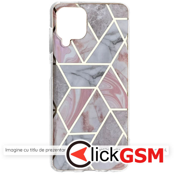 Techsuit - Marble Series - Samsung Galaxy S24 FE - Pink Hex
