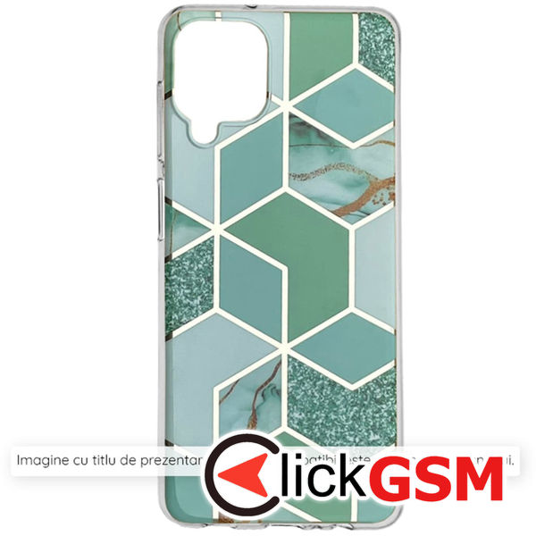 Techsuit - Marble Series - Samsung Galaxy S24 FE - Green Hex