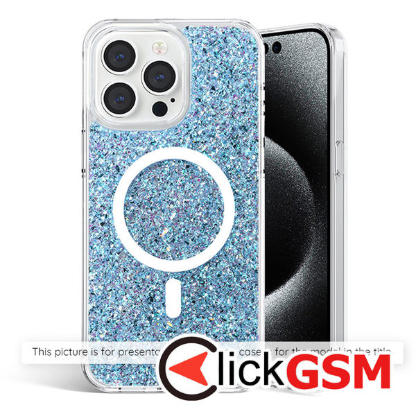 Techsuit - Sparkly Glitter - Motorola Edge 50 Pro - Blue