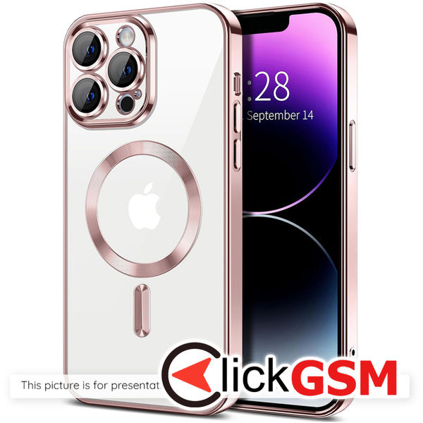 Techsuit - Luxury Crystal MagSafe - Samsung Galaxy A15 4G / A15 5G - Pink