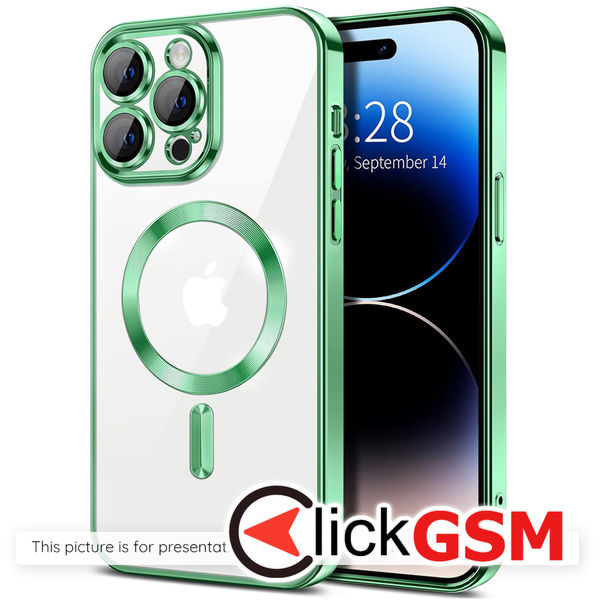 Techsuit - Luxury Crystal MagSafe - Samsung Galaxy A15 4G / A15 5G - Light Green