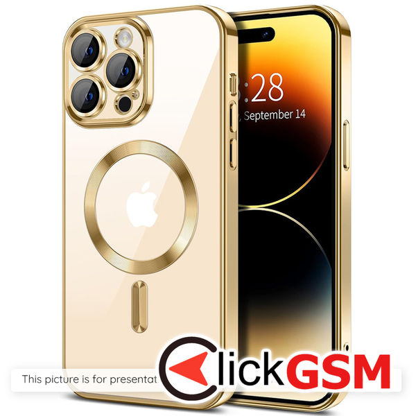 Techsuit - Luxury Crystal MagSafe - Samsung Galaxy A55 5G - Gold