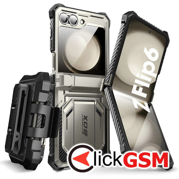 I-Blason - Armorbox - Samsung Galaxy Z Flip6 - Titan Gray