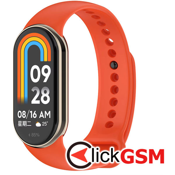 Techsuit - Watchband (W014) - Xiaomi Mi Band 8 / 8 NFC / 9 / 9 NFC - Coral