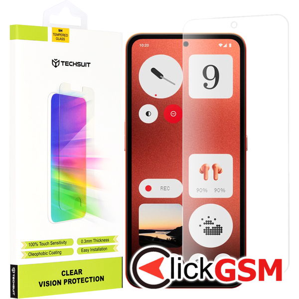 Techsuit - Clear Vision Glass - Nothing CMF Phone 1 - Transparent