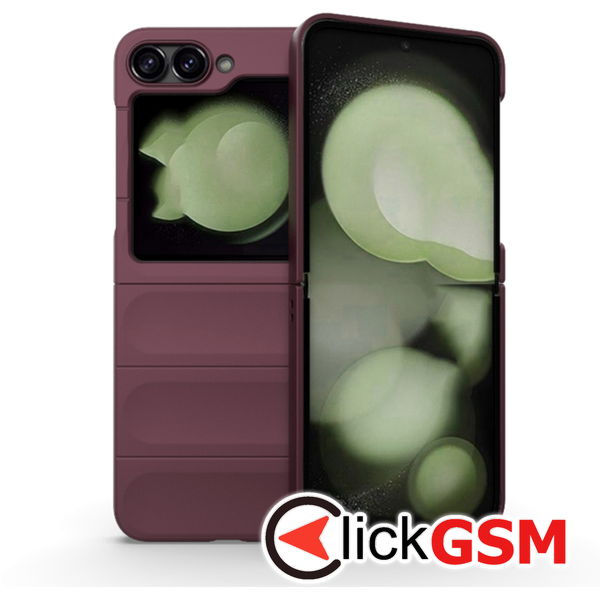 Techsuit - Magic Shield - Samsung Galaxy Z Flip6 - Bordeaux