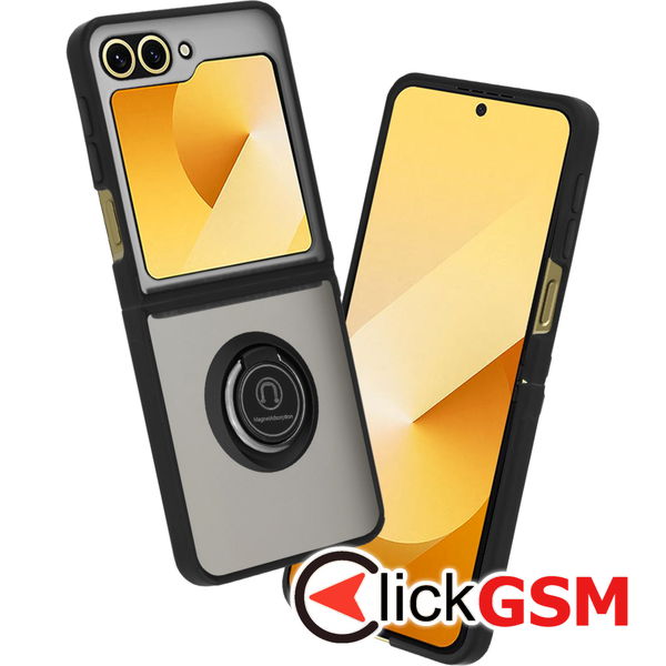 Techsuit - Glinth - Samsung Galaxy Z Flip6 - Black