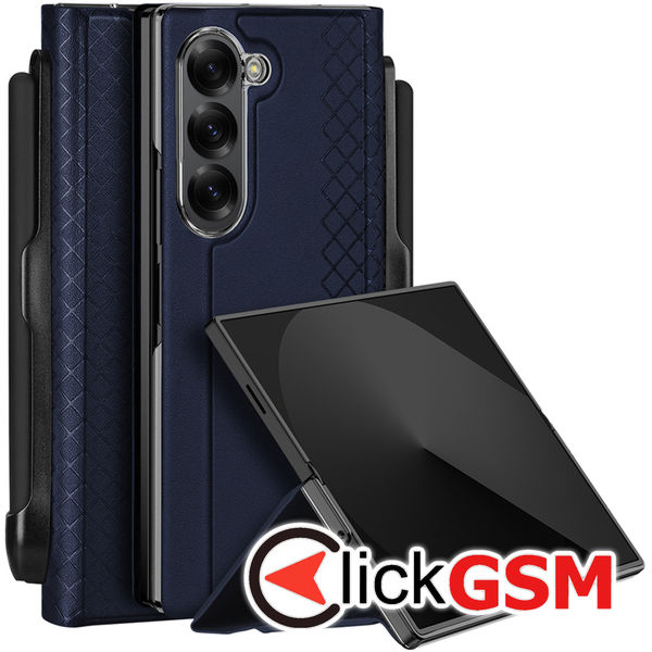 Dux Ducis - Bril (with Pencil Holder) - Samsung Galaxy Z Fold6 - Blue