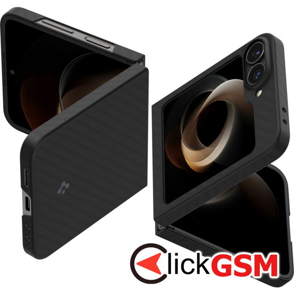Spigen - Air Skin - Samsung Galaxy Z Flip6 - Aramid Black