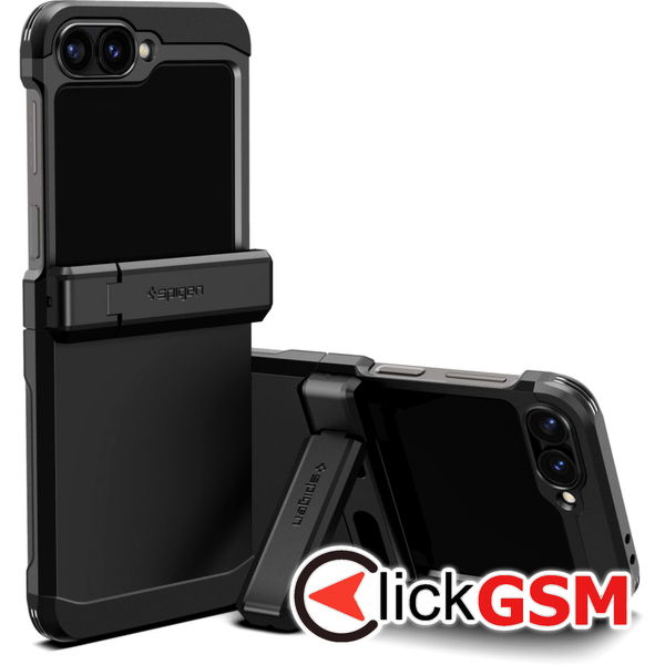 Spigen - Tough Armor - Samsung Galaxy Z Flip6 - Black