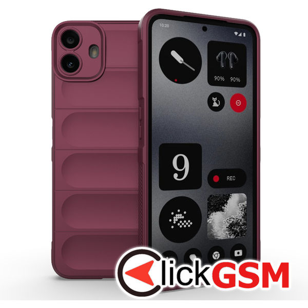 Techsuit - Magic Shield - Nothing CMF Phone 1 - Bordeaux