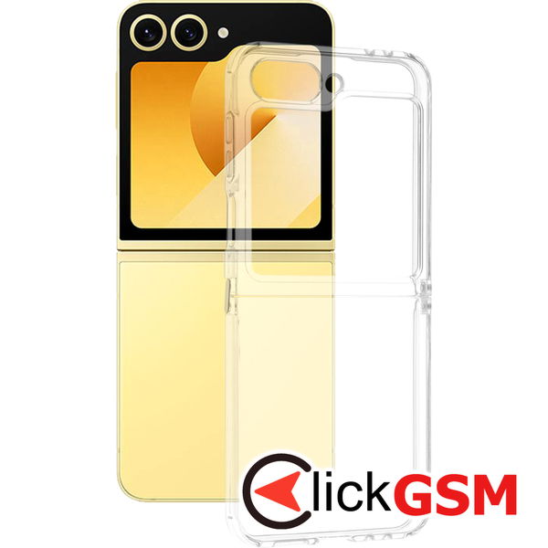 Techsuit - Clear Silicone - Samsung Galaxy Z Flip6 - Transparent
