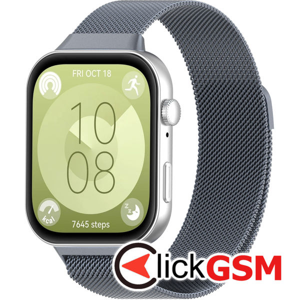 Techsuit - Watchband (W009) - Huawei Watch Fit 3 - Blue