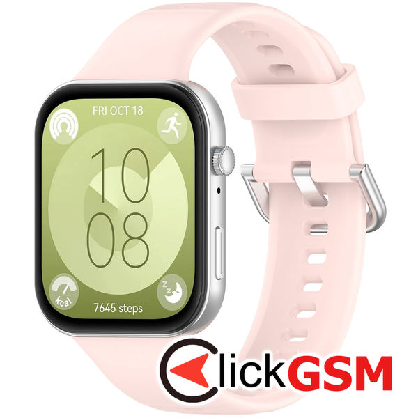 Techsuit - Watchband (W061) - Huawei Watch Fit 3 - Pink