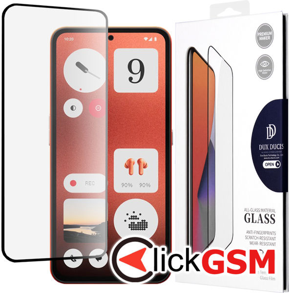 Dux Ducis - Tempered Glass - Nothing CMF Phone 1 - Black