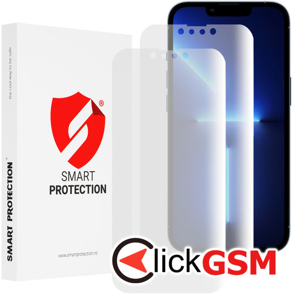Smart Protection - Premium Classic (2 pack) - iPhone 13 Pro Max - Clear