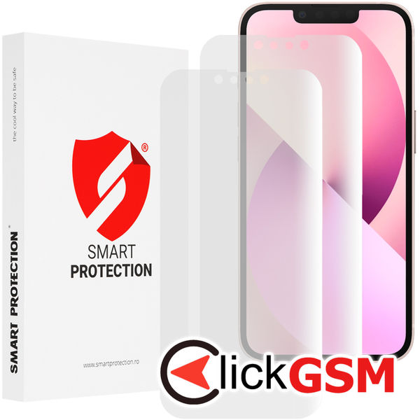 Smart Protection - Premium Classic (2 pack) - iPhone 13 mini - Clear