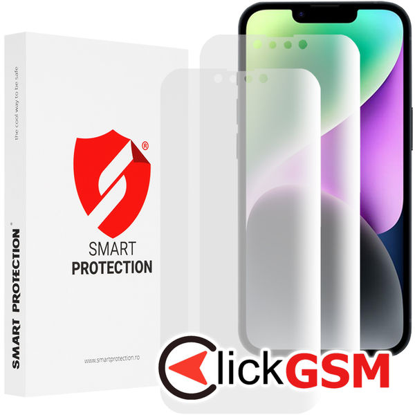 Smart Protection - Premium Classic (2 pack) - iPhone 14 - Clear