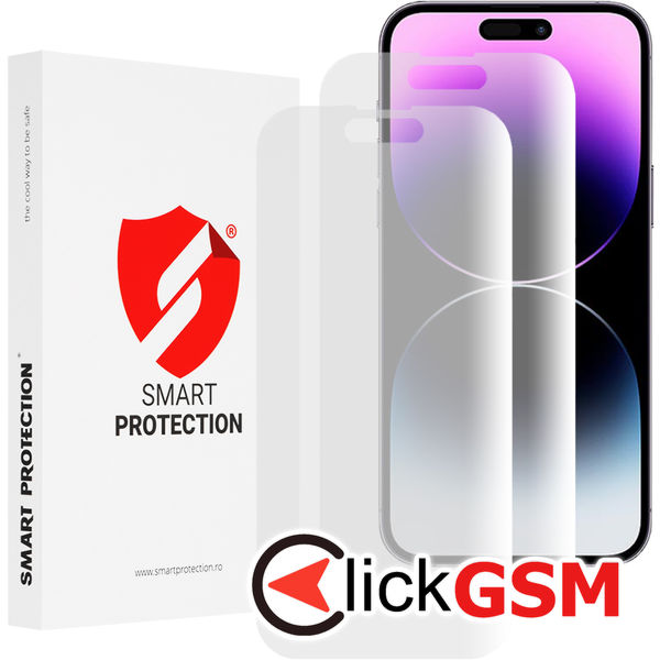 Smart Protection - Premium Classic (2 pack) - iPhone 14 Pro Max - Clear