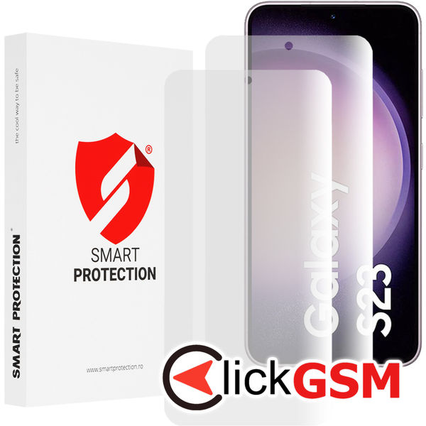 Smart Protection - Premium Classic (2 pack) - Samsung Galaxy S23 - Clear