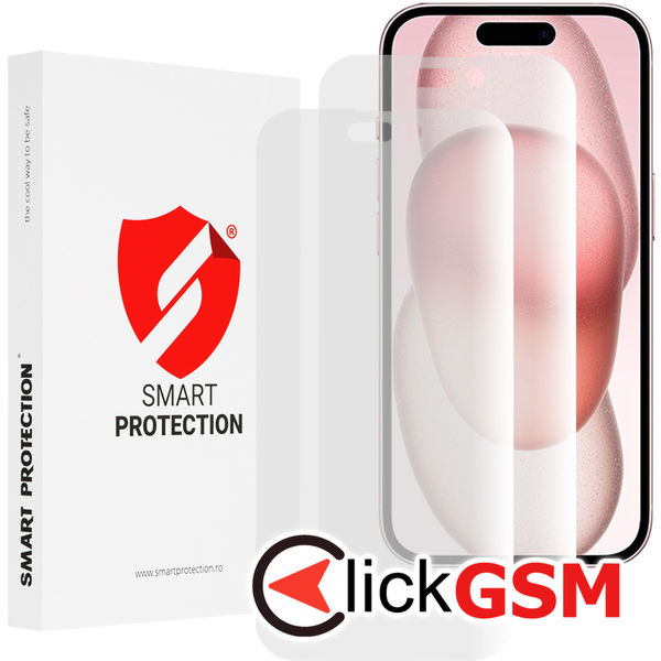 Smart Protection - Premium Classic (2 pack) - iPhone 15 - Clear