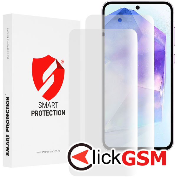 Smart Protection - Premium Classic (2 pack) - Samsung Galaxy A55 5G - Clear