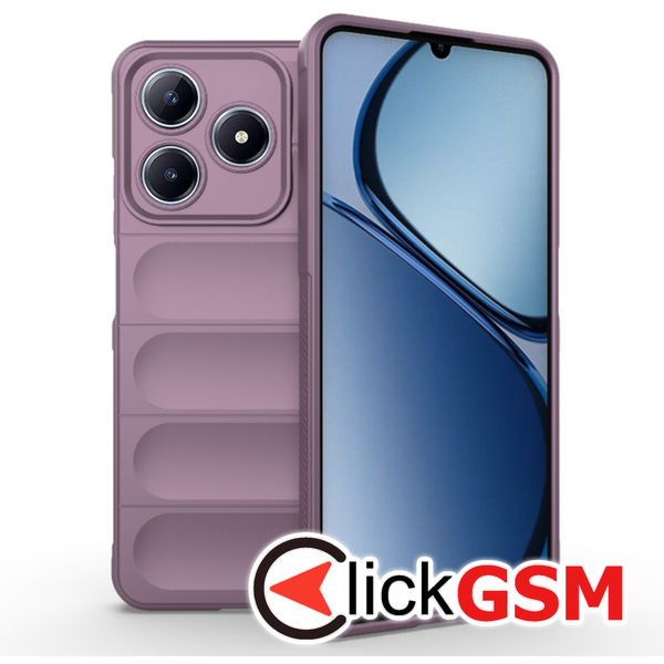 Techsuit - Magic Shield - Realme C63 / C61 - Purple