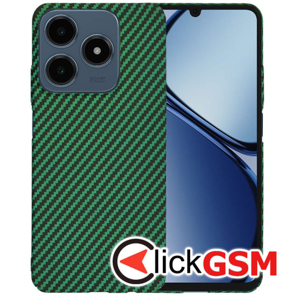 Techsuit - Carbonite FiberShell - Realme C63 / C61 - Green