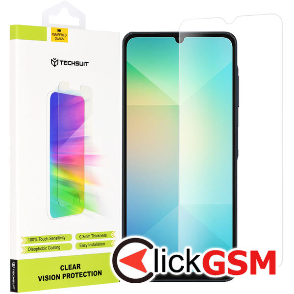 Techsuit - Clear Vision Glass - Samsung Galaxy A06 - Transparent