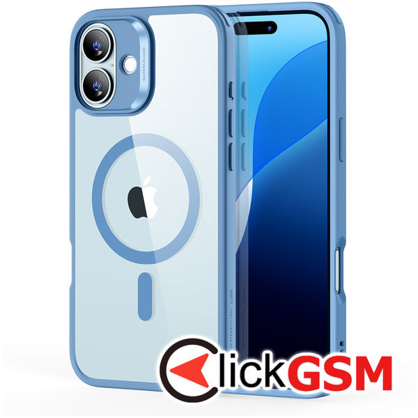 ESR - Classic Hybrid HaloLock - iPhone 16 - Clear Blue