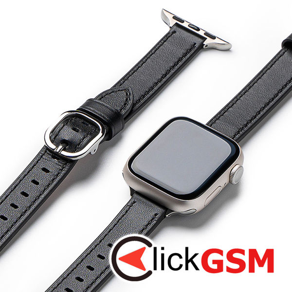 Ringke - Leather One Slim - Apple Watch SE 40mm - Black