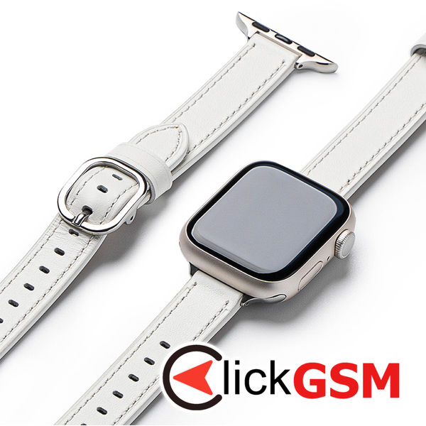 Ringke - Leather One Slim - Apple Watch SE 40mm - White