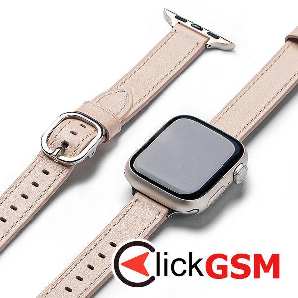 Ringke - Leather One Slim - Apple Watch SE 40mm - Cozy Pink