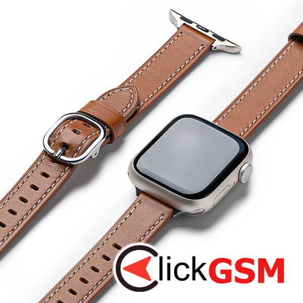 Ringke - Leather One Slim - Apple Watch SE 40mm - Brown