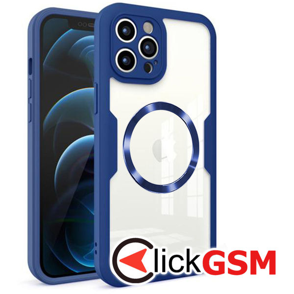 Techsuit - ColorVerse 360 MagSafe Series + Screen Protector - iPhone 12 Pro Max - Blue