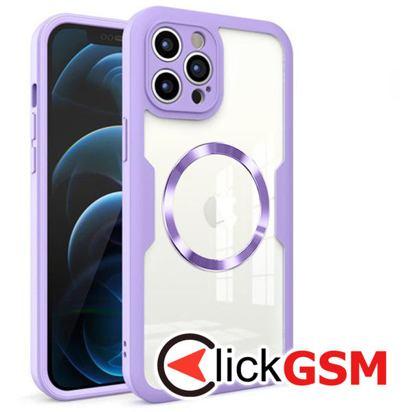 Techsuit - ColorVerse 360 MagSafe Series + Screen Protector - iPhone 12 Pro Max - Purple