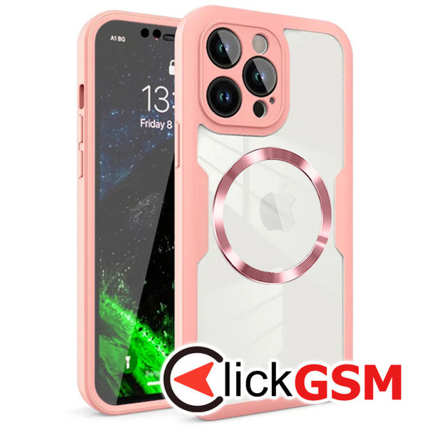 Techsuit - ColorVerse 360 MagSafe Series + Screen Protector - iPhone 12 Pro - Pink